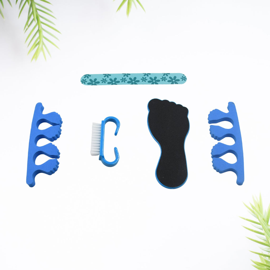 PremiumAV PremiumAV Personal Foot Care 5 Pc Tool Kit Pedicure Accessories Kit Personal Tool Kit Reusable Kit –  