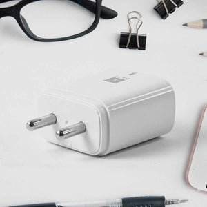 iBall Dual USB Wall Charger 5V/3.1A – High-Speed Dual Port Fast Charging Adapte (1 Pc)