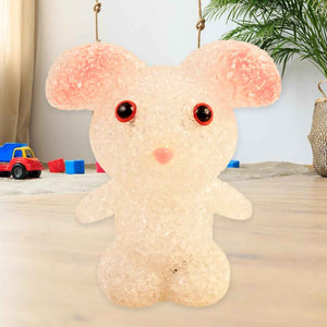 Crystal LED Night Light Lamp – Cute Glowing Animal Decorative Light (1 Pc)