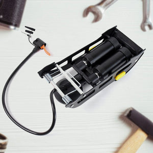 Portable High Pressure Foot Air Pump Compressor for Car and Bike  - PremiumAV