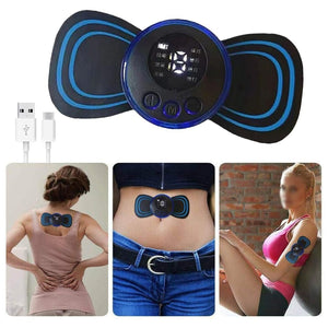PremiumAV Portable USB Neck Massager Electric Neck Massager,  Enhancer Mini Cervical Massager EMS Lymphatic Drainage Massage with Cable  - PremiumAV