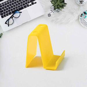 Multifunctional Plastic Mobile Phone Stand & Pen Holder (1 Pc & mix color)