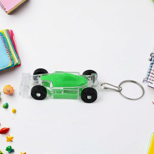 PremiumAV Cars Shape Keychain with On / Off Button LED Flashing Light (1 Pc) - PremiumAV