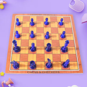 PremiumAV 13 in 1 Family Board Game Chess, Snakes & Ladders, Ludo, Tic-Tac-Toe, Checkers, Travel Bingo, Football, Space Venture, Steeplechase Set for  - PremiumAV
