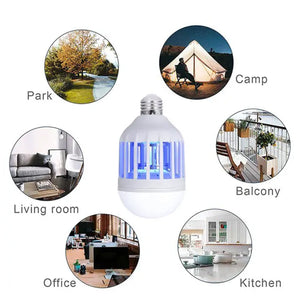 PremiumAV 15W Mosquito Killer Lamp  E27 LED Zapper for Flying Insects & Moths - PremiumAV