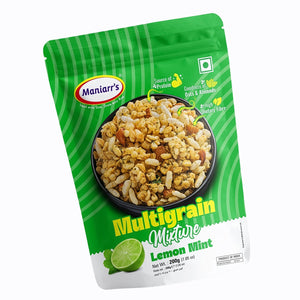 PremiumAV Maniarr's Lemon Mint ROASTED MULTIGRAIN MIXTURE (200Gm) - PremiumAV