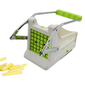 PremiumAV French Fry Cutter, Great with Vegetables, Potato Fries Cutter Professional Vegetable Cutter Stainless Steel Cutter Potato, Onions, Carrots, - PremiumAV