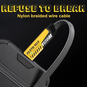 PremiumAV 4 in 1 Charging Cable 65W Cable (1 Pc / 1 Mtr.) - PremiumAV