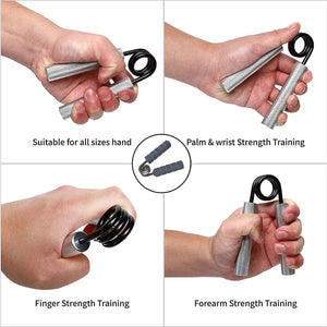 PremiumAV 150KG CHALLENGE, Hand Exerciser, Hand Gripper / Finger Strengthener ( 1 Pc / 300LB ) - PremiumAV