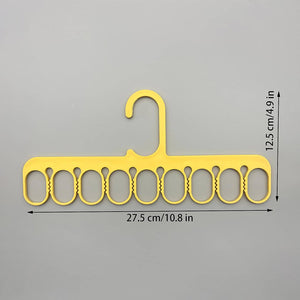 PremiumAV 9-Hole Clothes Hangers Organizer Multifunction Hanger (1 Pc) - PremiumAV