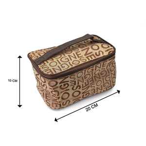 PremiumAV Portable Makeup Bag widely used by women’s for storing their makeup equipment’s and all while travelling and moving.