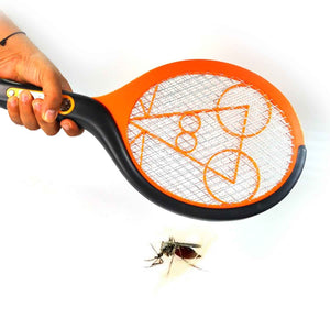 PremiumAV Anti Mosquito Racquet Rechargeable Insect Killer Bat with LED Light