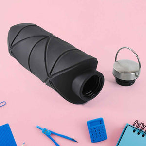 Collapsible Silicone Water Bottle Approx 750lML(1 Pc)