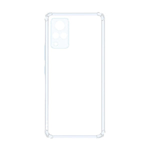 Clear Hard Chrome Case For Vivo