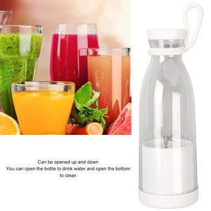 Blender Portable Juicer with 6 Blades 380 Ml Multicolor  - PremiumAV