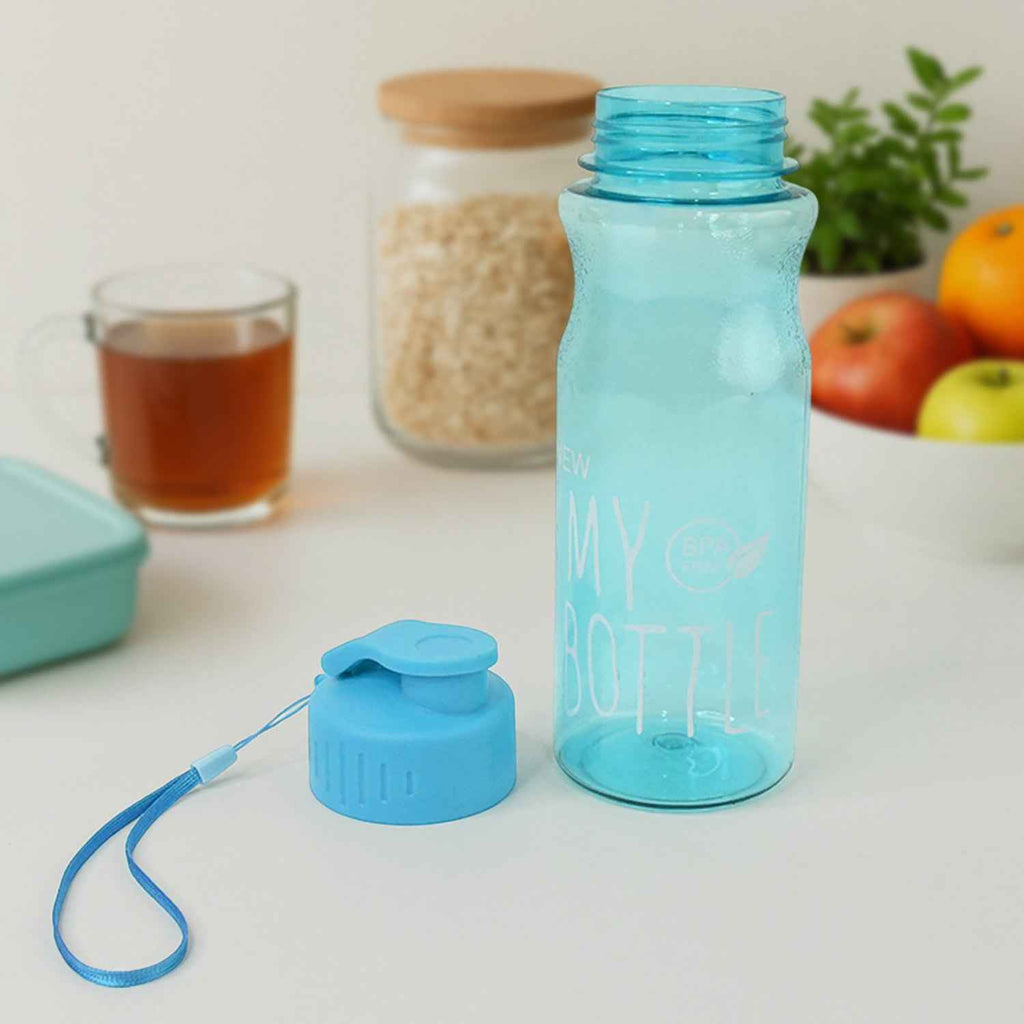 BPA-Free Plastic Sports Water Bottle (Approx. 400 ML / 1 Pc)