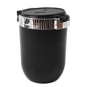 Portable Car Ashtray with Lid and Blue LED Light (1 Pc)  - PremiumAV
