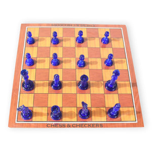 PremiumAV 13 in 1 Family Board Game Chess, Snakes & Ladders, Ludo, Tic-Tac-Toe, Checkers, Travel Bingo, Football, Space Venture, Steeplechase Set for  - PremiumAV