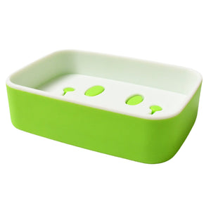PremiumAV Portable Travel Home Box Cute Cartoons Smile Face Container Draining Holder Soap Dish - PremiumAV