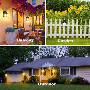 PremiumAV Solar Wall Lamp  Wireless Outdoor Light with Motion Sensor & 3 Modes  - PremiumAV