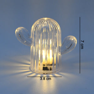 Cute Cactus LED Night Light (Cactus / 1 Pc)  - PremiumAV