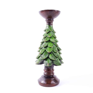 Christmas Tree Candleholder Candlestick Decorative for Home