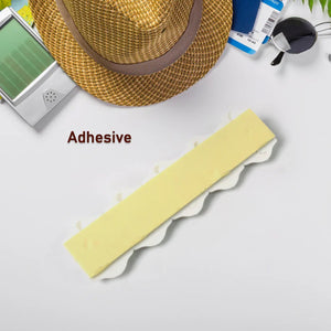 PremiumAV Small Adhesive Hooks for Wall Hanging Adhesive Hooks (12 pcs Set)  - PremiumAV