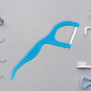 PremiumAV 2 In 1 Tooth Picks Flosses, Portable Toothpicks, Resealable Oral Care Dental Flosser, Easy Storage Dental Pick for Fresh Breath and Healthy  - PremiumAV