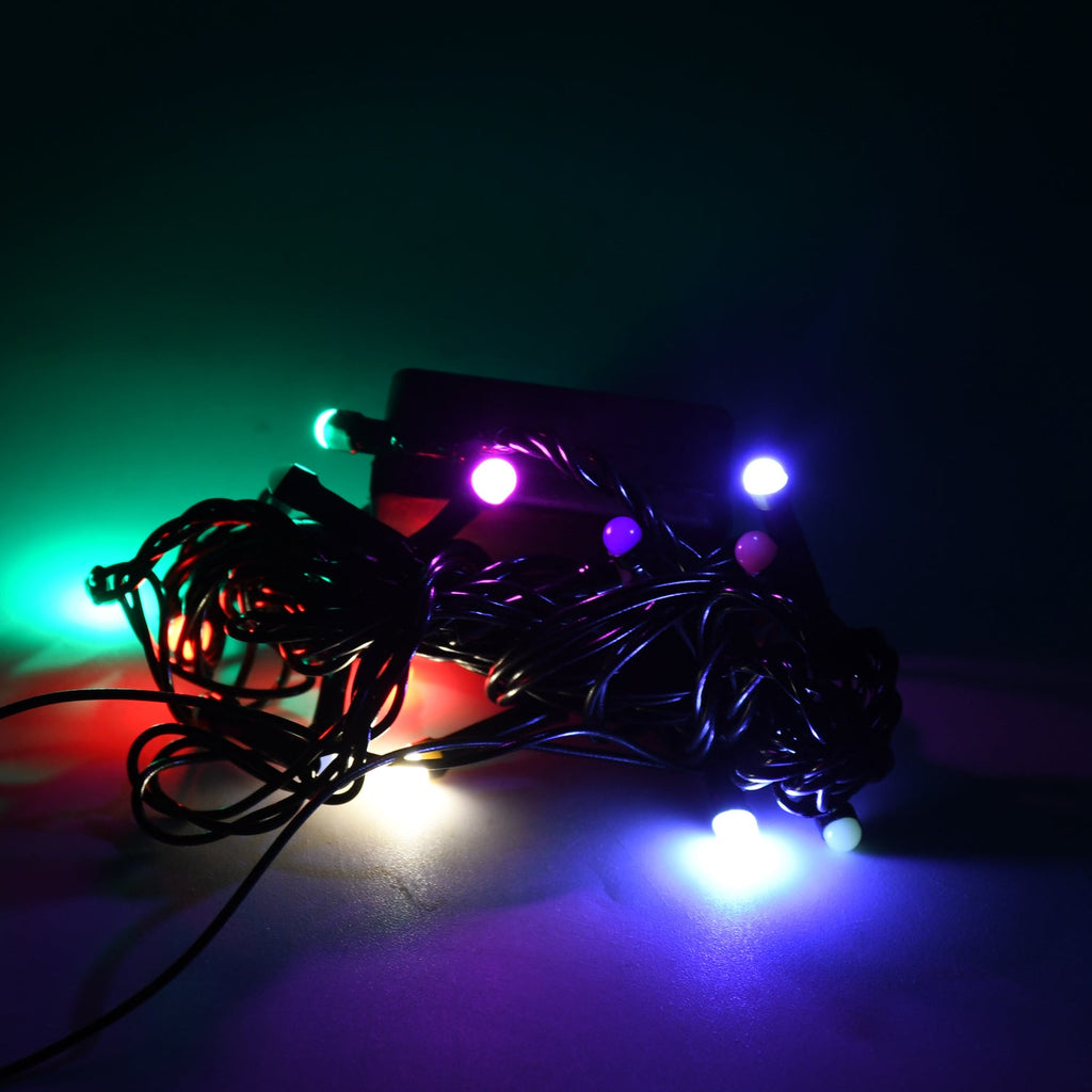 PremiumAV PremiumAV 3Mtr Multi-Color LED String Lights – Indoor & Outdoor Decoration for Diwali, Wedding & Festivals –  