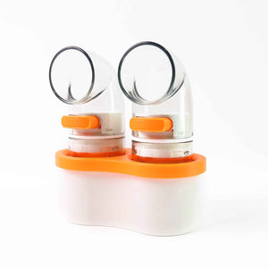 2-in-1 Seasoning Dispenser Set with Base