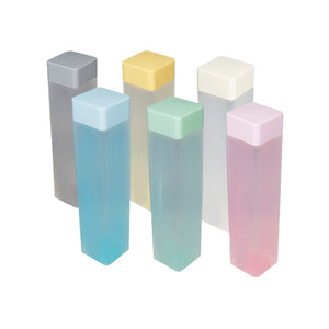 PremiumAV Large Capacity Plastic Water Bottle | Set of 6 | Square Water Bottle (940ml each)  - PremiumAV