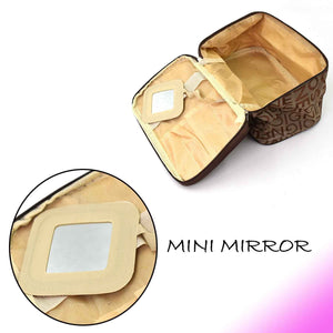PremiumAV Portable Makeup Bag widely used by women’s for storing their makeup equipment’s and all while travelling and moving.