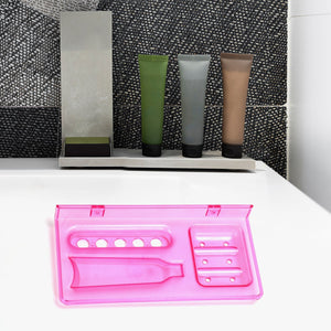 PremiumAV PremiumAV 3-in-1 Glass Soap Dish for Bathroom Ware by Pure Source India –  