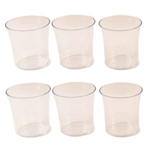 Apex Welcome Plastic Glass Set for Daily Use – Set of 6