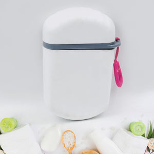 PremiumAV Stylish & Leak-Proof Travel Soap Box  Secure Seal for Home, Bathroom, Hiking & Camping (1 Pc)  - PremiumAV
