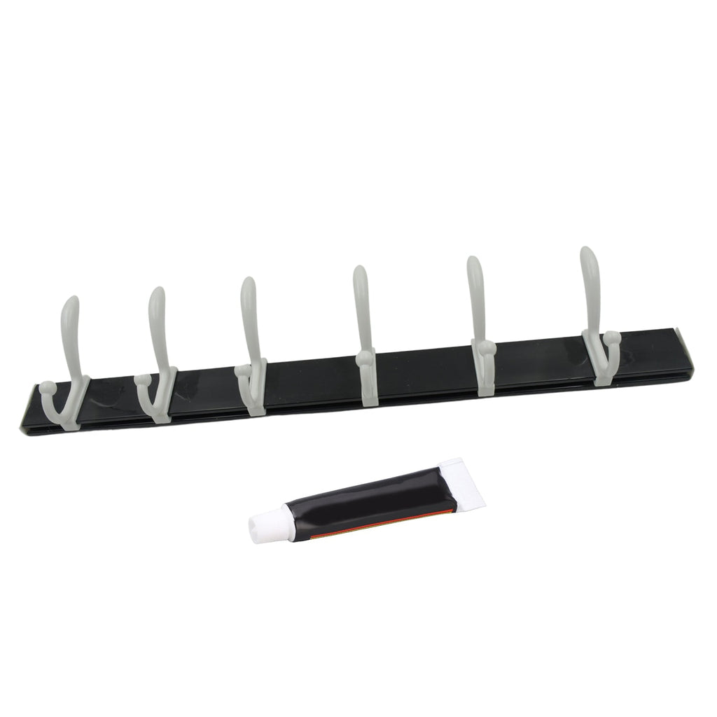 PremiumAV PremiumAV Cloth hanger, Wall Door Hooks Rail for Hanging Clothes for Hanging Hook Rack Rail, Extra Long Coat Hanger Wall Mount for Clothes, Jacket, Ha 