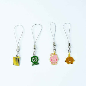 Cartoon Metal Mobile Straps and Keychains (1 Pc & mix Design)