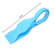 The mattress lifter creating space to easily tuck in bed sheets.