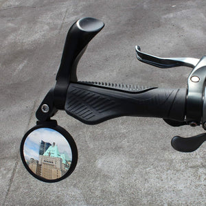 PremiumAV Bar End Bike Mirror: 360° Rotatable & Foldable (1 Pc)  - PremiumAV
