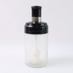 Crystal Drip Silicone Brush Oil Bottle
