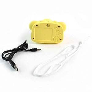 Cute Bear-Shaped Mini Rechargeable Fan (1 Pc)