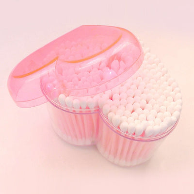 Cotton Buds for ear cleaning, soft and natural cotton swabs (100 pieces)