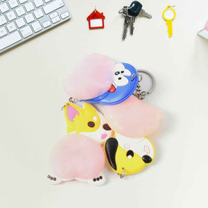 Cartoon Animal Keychain (1 Pc / Mix Design)