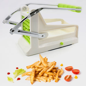 PremiumAV French Fry Cutter, Great with Vegetables, Potato Fries Cutter Professional Vegetable Cutter Stainless Steel Cutter Potato, Onions, Carrots, - PremiumAV