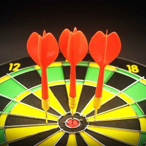 PremiumAV Small 3pcs Dart for Dart Board for Adult Indoor and Outdoor Game for Kids with 3 Darts