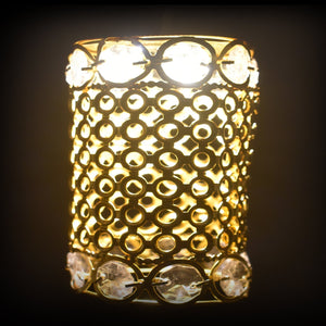 PremiumAV PremiumAV Antique Golden Jhoomer Chandelier – Diwali & Christmas Decor (1 Pc) –  