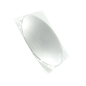 PremiumAV PremiumAV Oval Shape 3D Mirror Sticker (2 Pc Set) –  