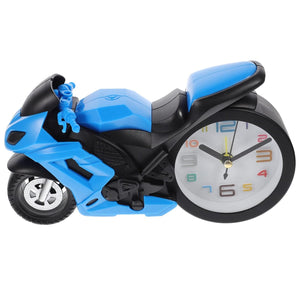 PremiumAV Retro Motorcycle Alarm Clock  Novelty Bike Engine Style Desk Clock  - PremiumAV