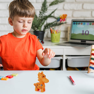 PremiumAV Extandable Giraffe toy, Cute Looking Giraffe with Extandable Neck  - PremiumAV