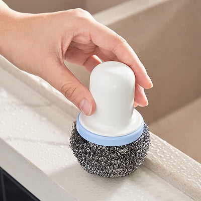 PremiumAV Dish Brush Multifunctional Palm Brush for Dish Kitchen Sink Pot Pan - Dish Scrub Brush Small Cleaning Brush Dish Scrubber Brush Cleaning Bru